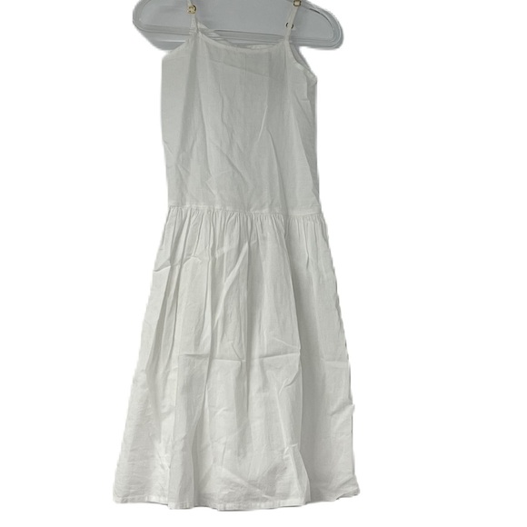 NWOT Love By Nellgstella Girls White Slip Dress sz 4 Spring summer vacation fun - Picture 5 of 10